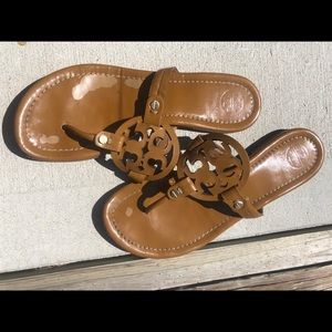 Tory Burch Miller sandals : tan